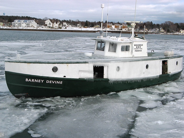 Barney Devine in Winter